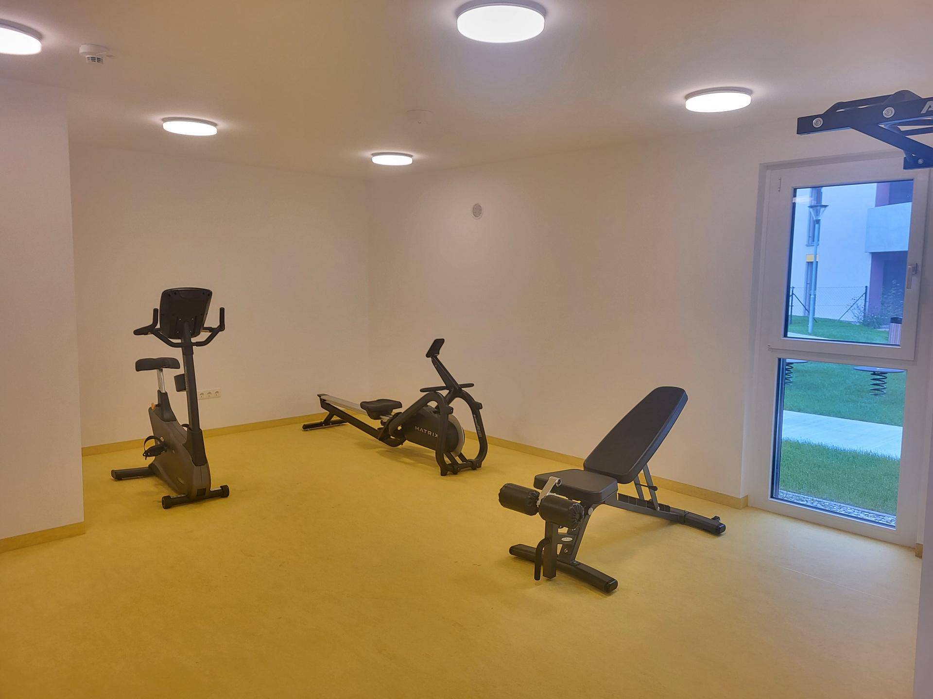 Fitnessraum im EG