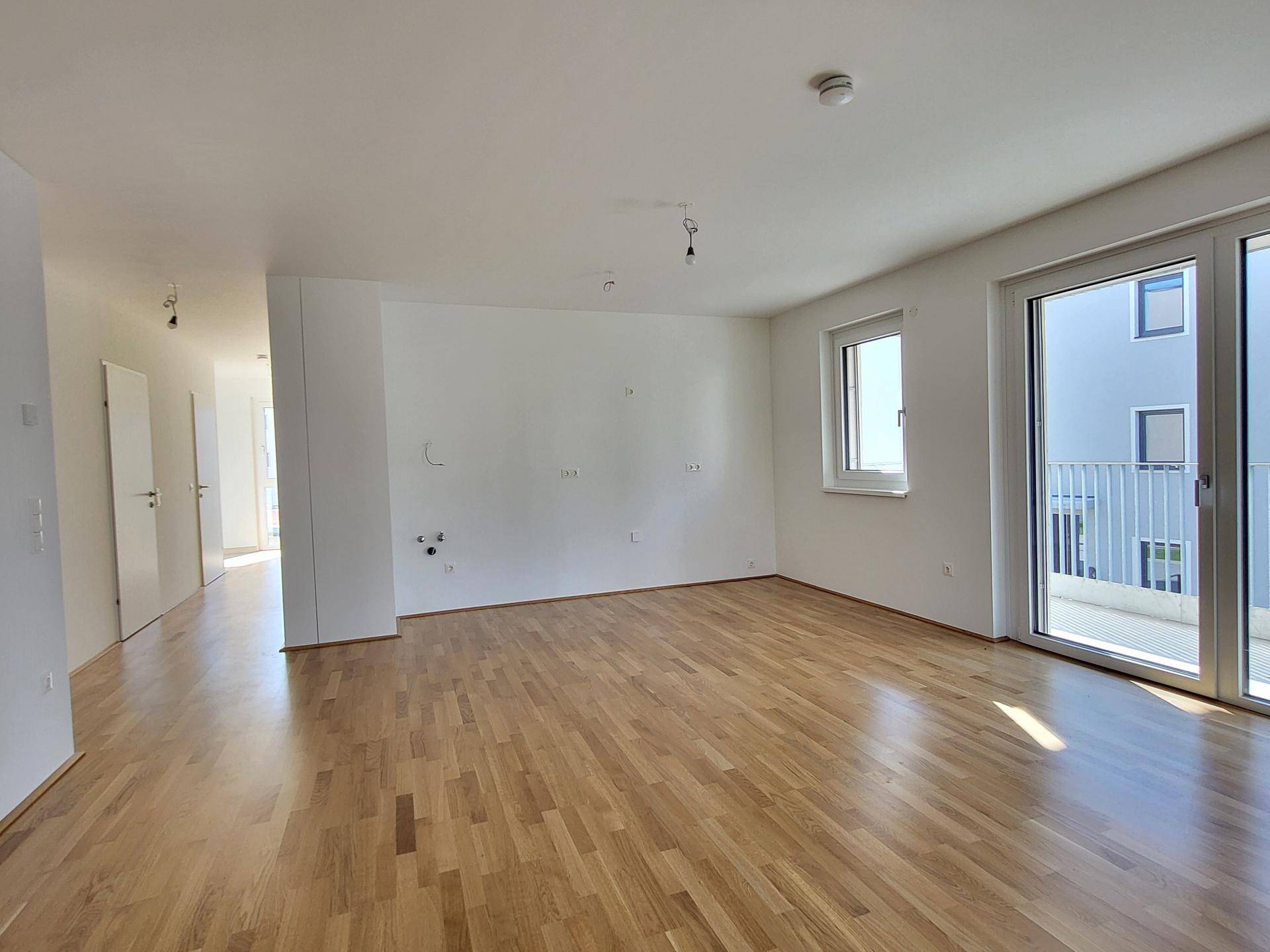 Küchenbereich im Wohnzimmer