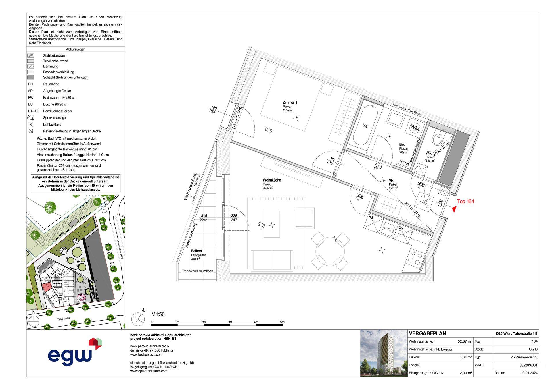 Wohnungsplan