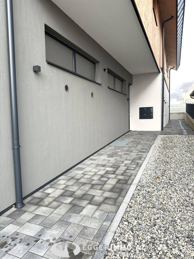 5730 Mittersill : Neue Terrassenwohnung ! 4 Zimmerwohnung 92,33m² ! Terrasse 28 m² ! Massivholzbau ! sonnig ! - Ansicht 2