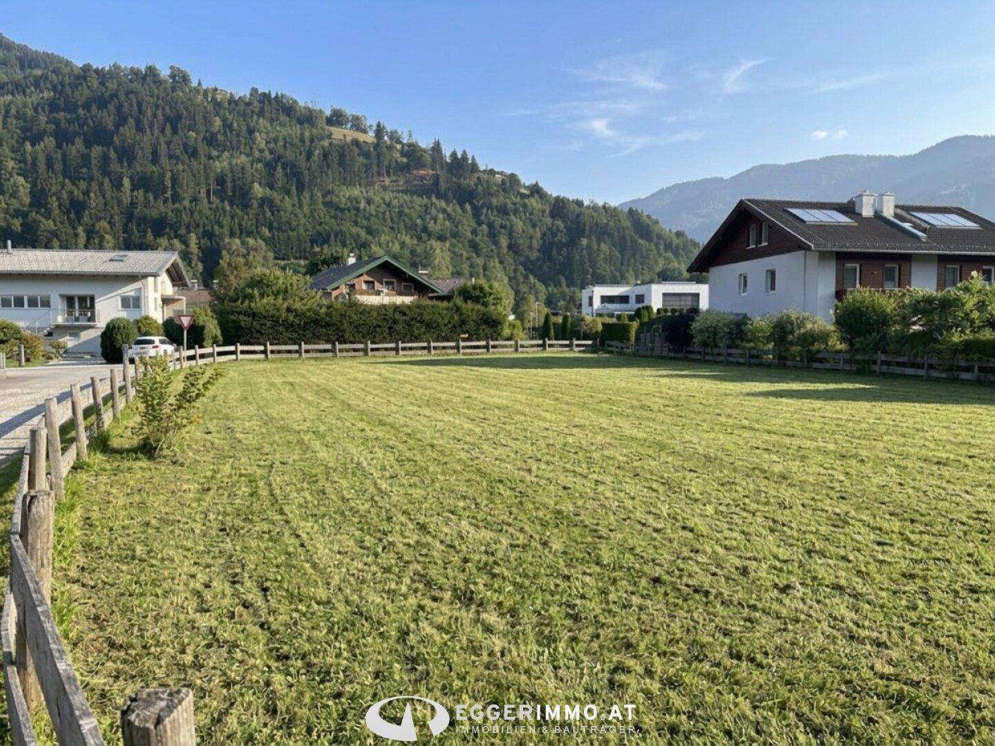 5700 Zell am See / Zellermoos : Ab SOFORT; Sonniges Grundstück in Ruhelage, Zellermoos, 930m², Bebauungsdichte von 0,5 GFZ - Ansicht 4