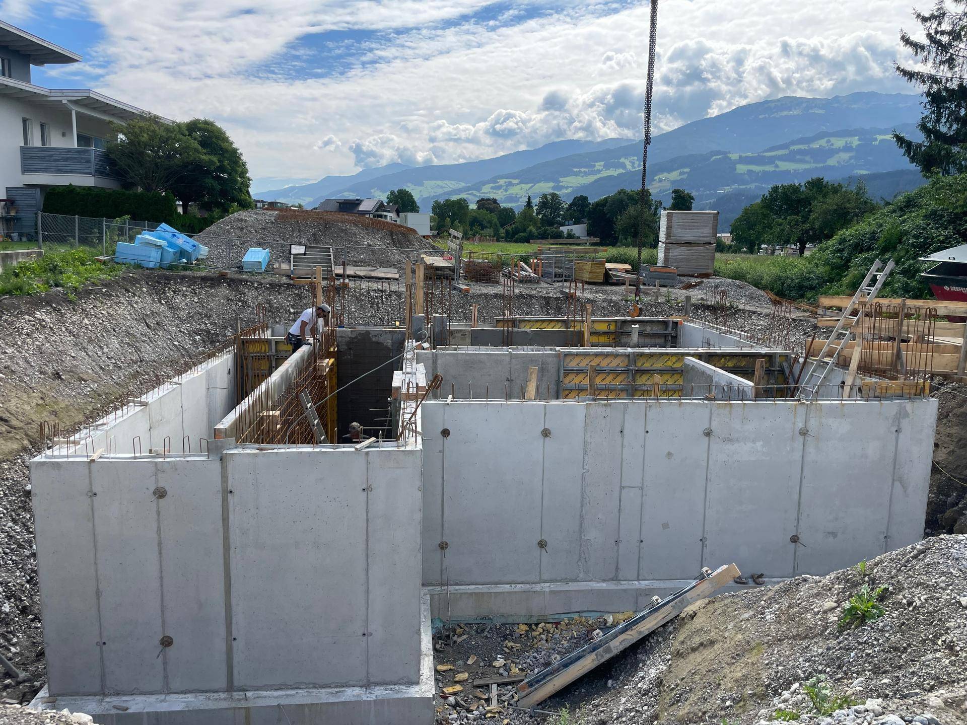 Baufortschritt 30.7.2025