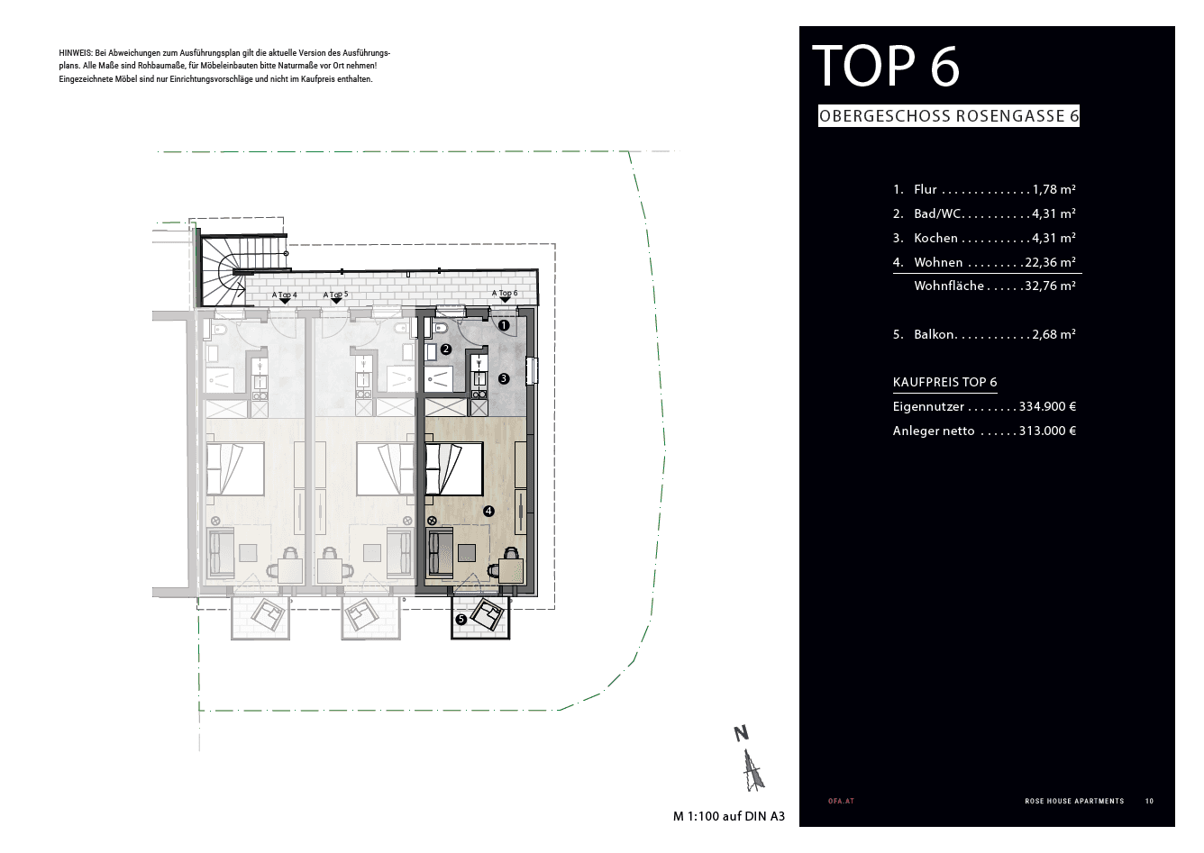 Grundriss Top 6