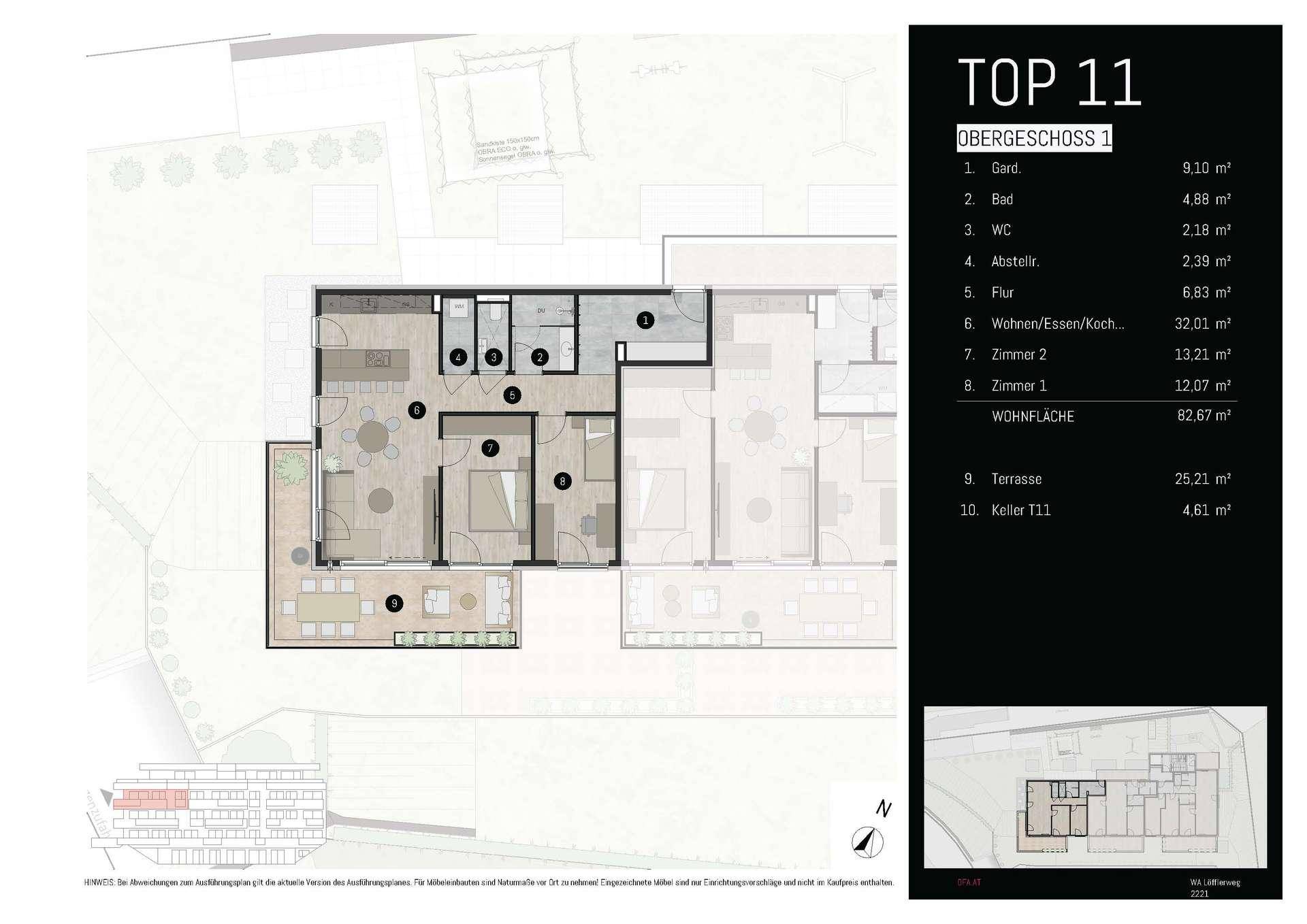 Grundriss Top 11