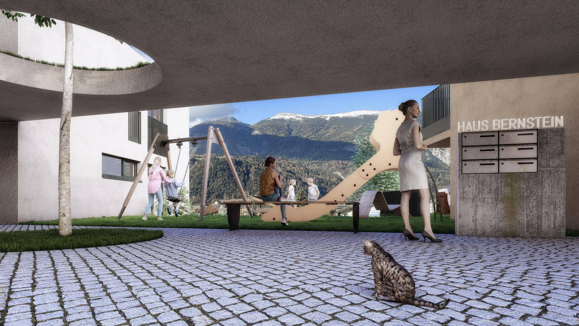 Innenhof Visualisierung