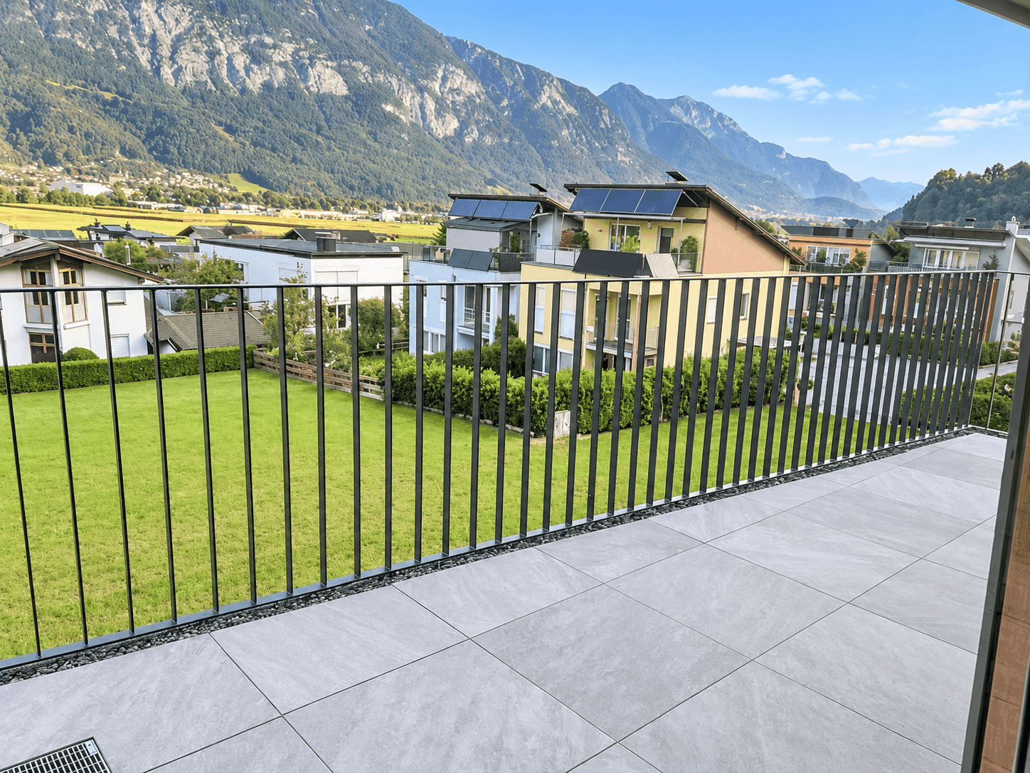 Terrassenblick