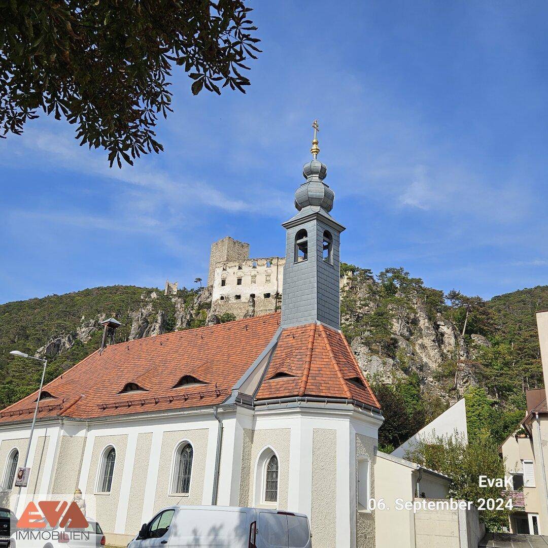 Ruine Rauhenstein und Kirche St.Helena