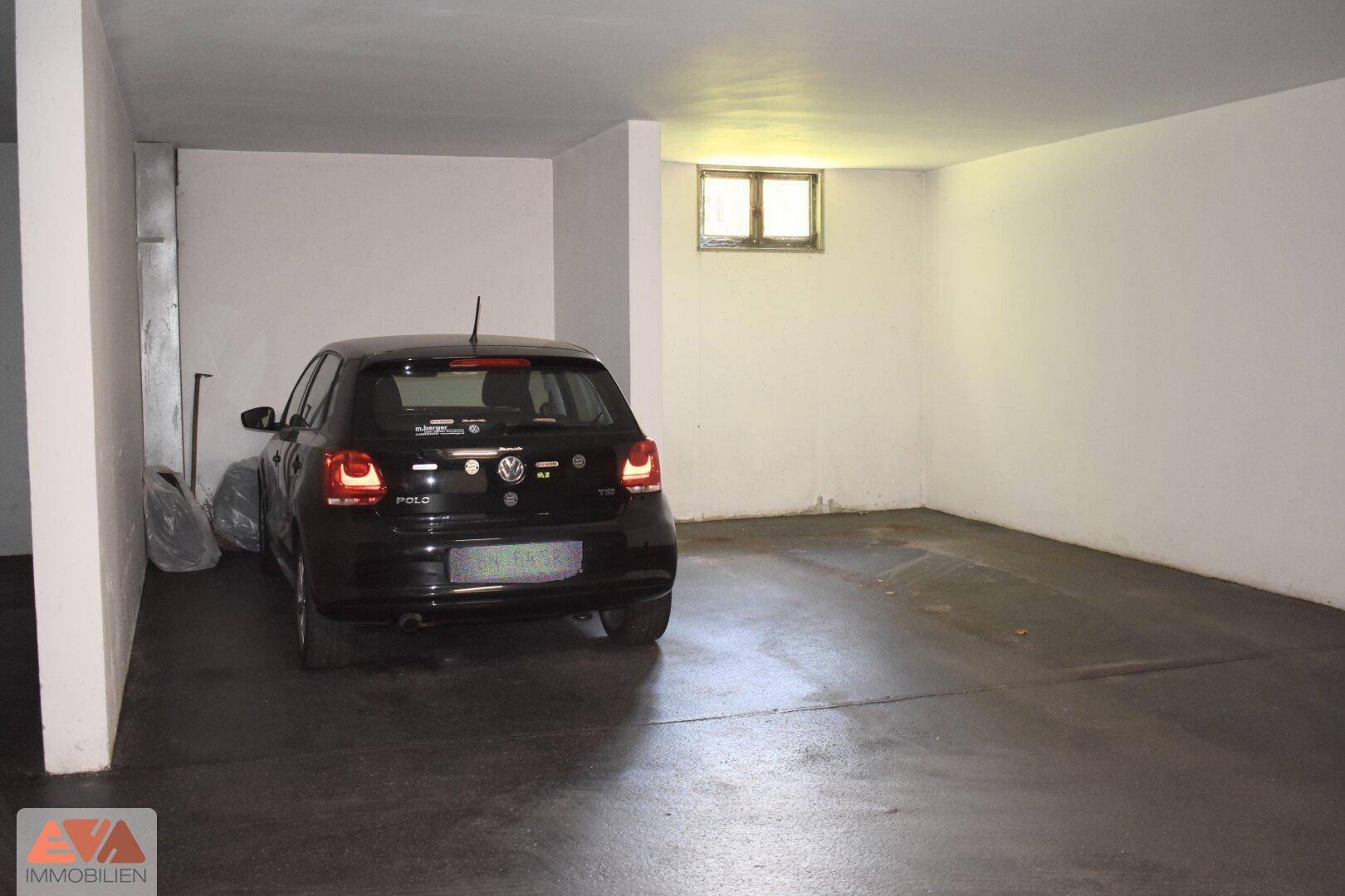 Stellplatz in der Garage