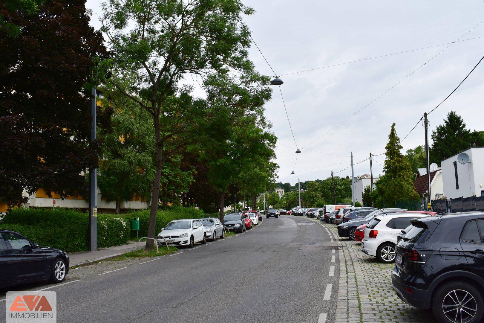 Straße vor dem Haus