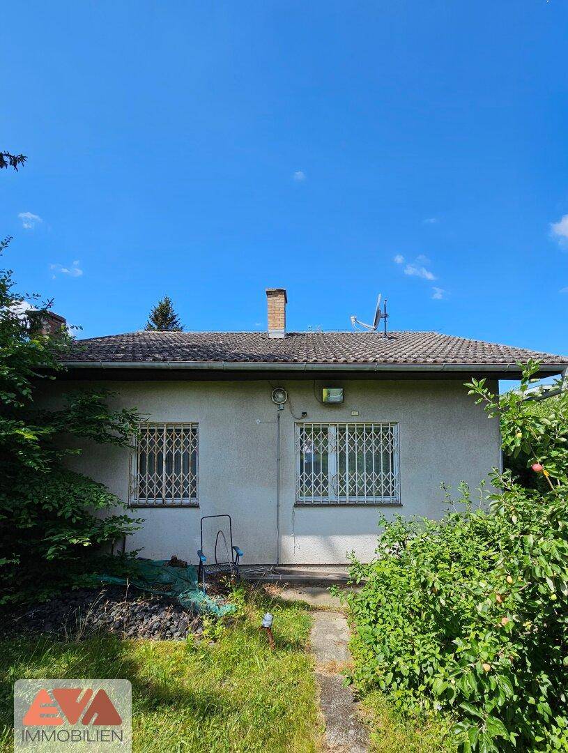 Haus von hinten