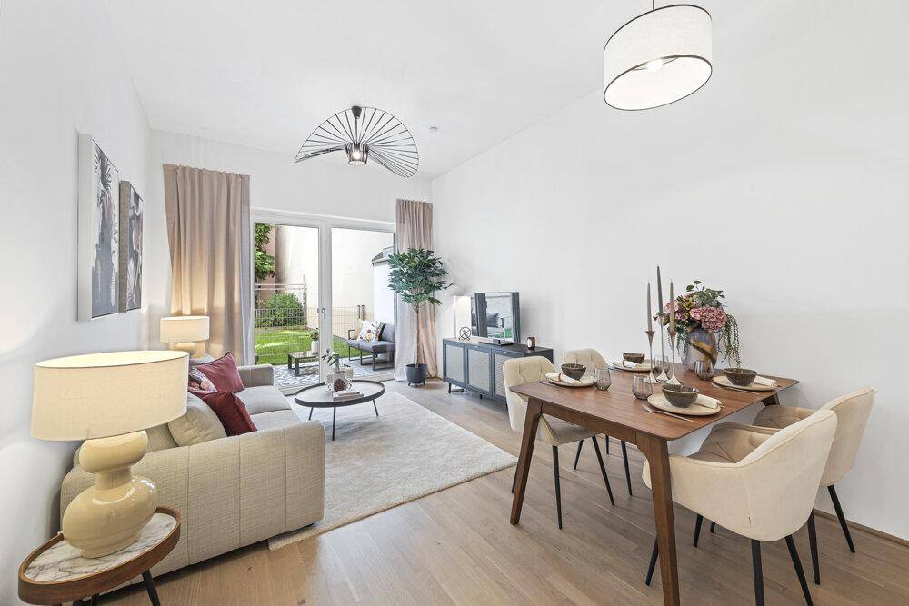 Wohnzimmer, Terrasse, Bild 1-SOLEY-STRABAG-Real-Estate