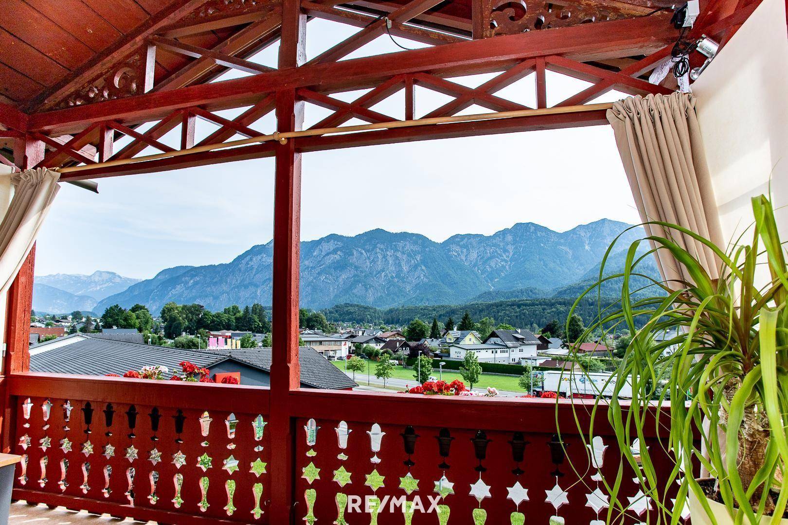 Aussicht Balkon Obergeschoss