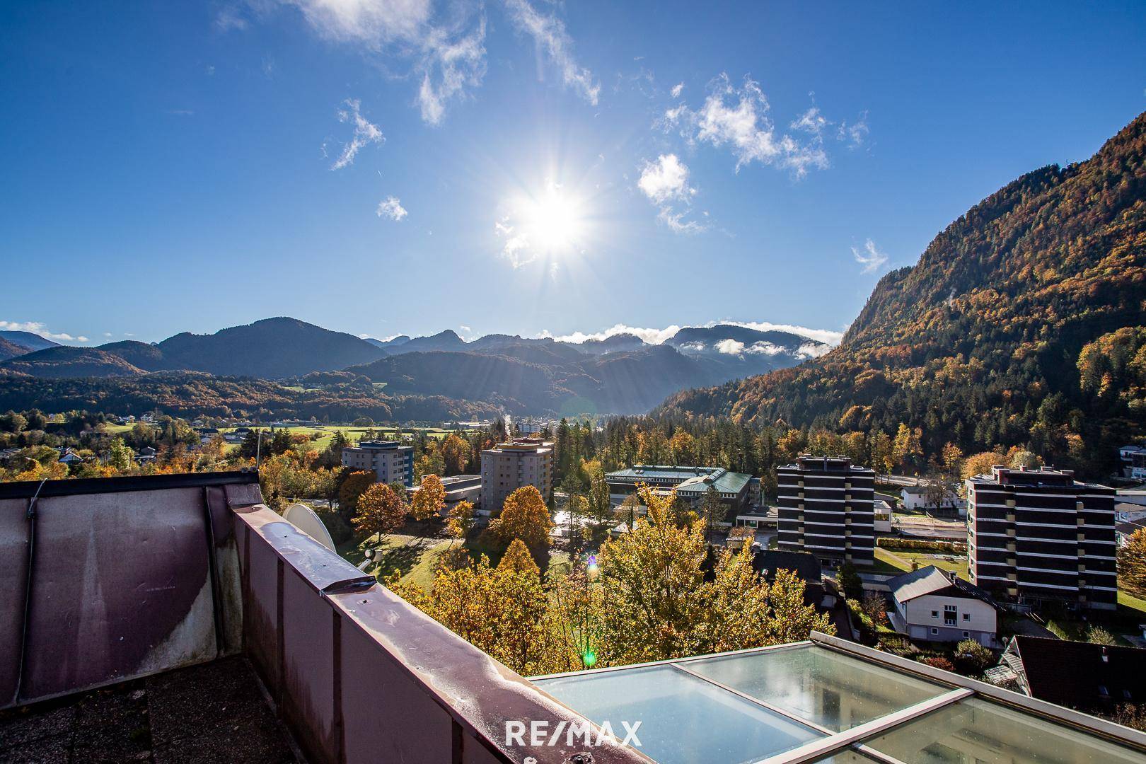 Weiterer Ausblick Dachterrasse