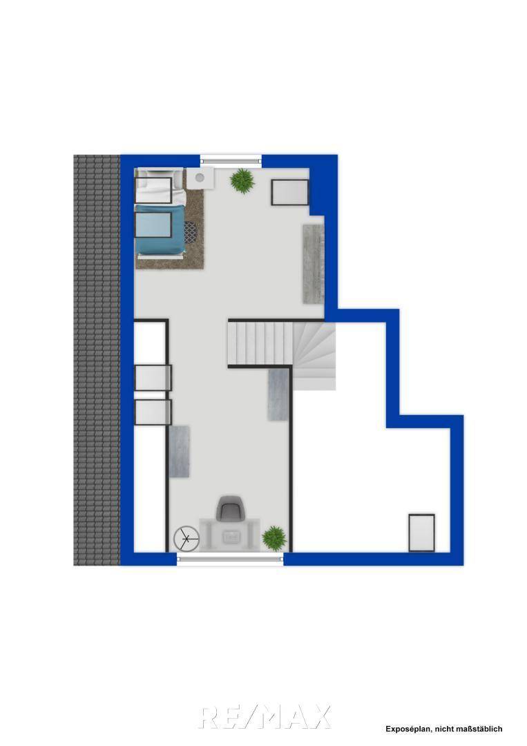 DG Grundriss als schematische Darstellung