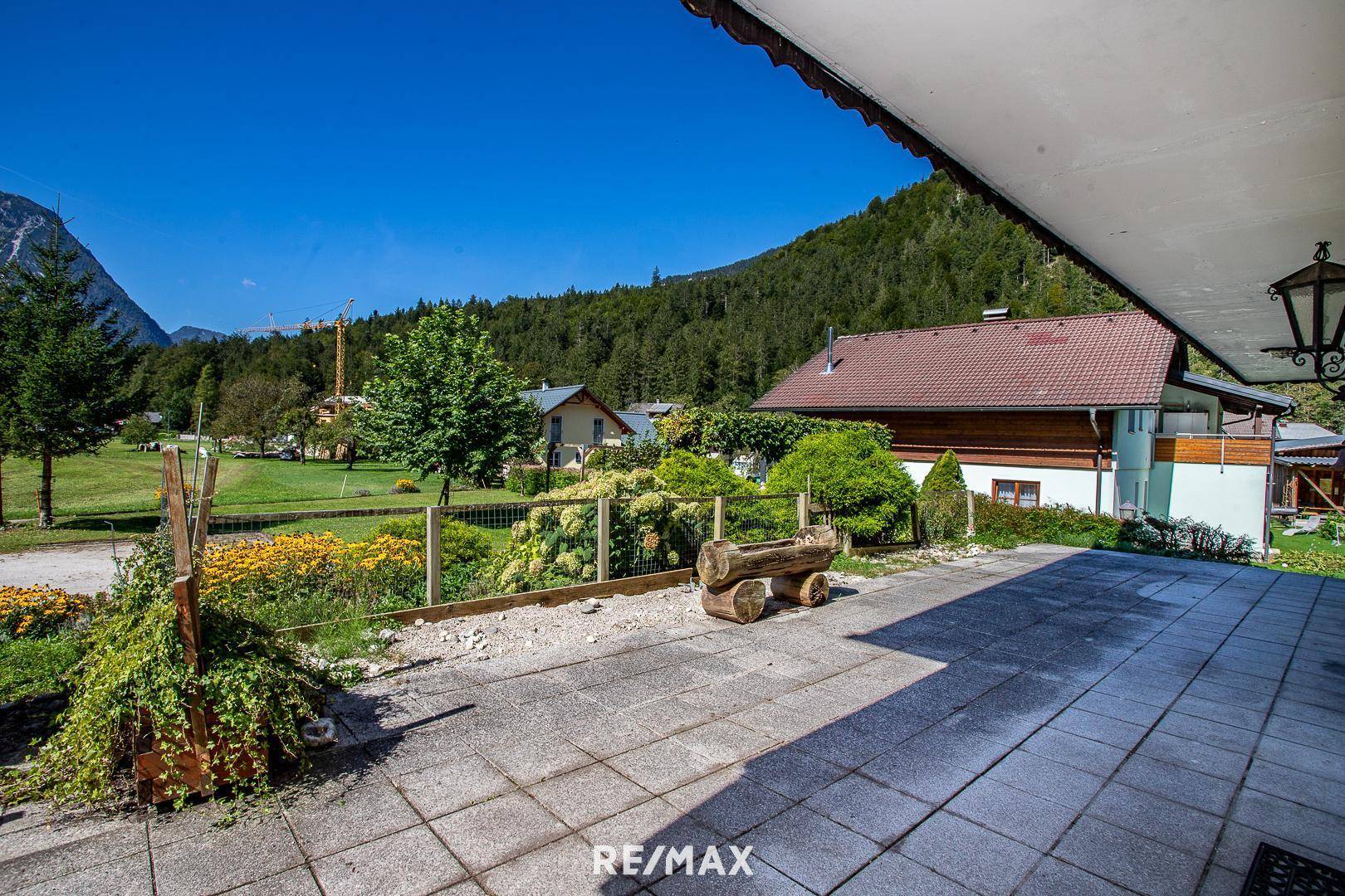 Terrasse im Erdgeschoss