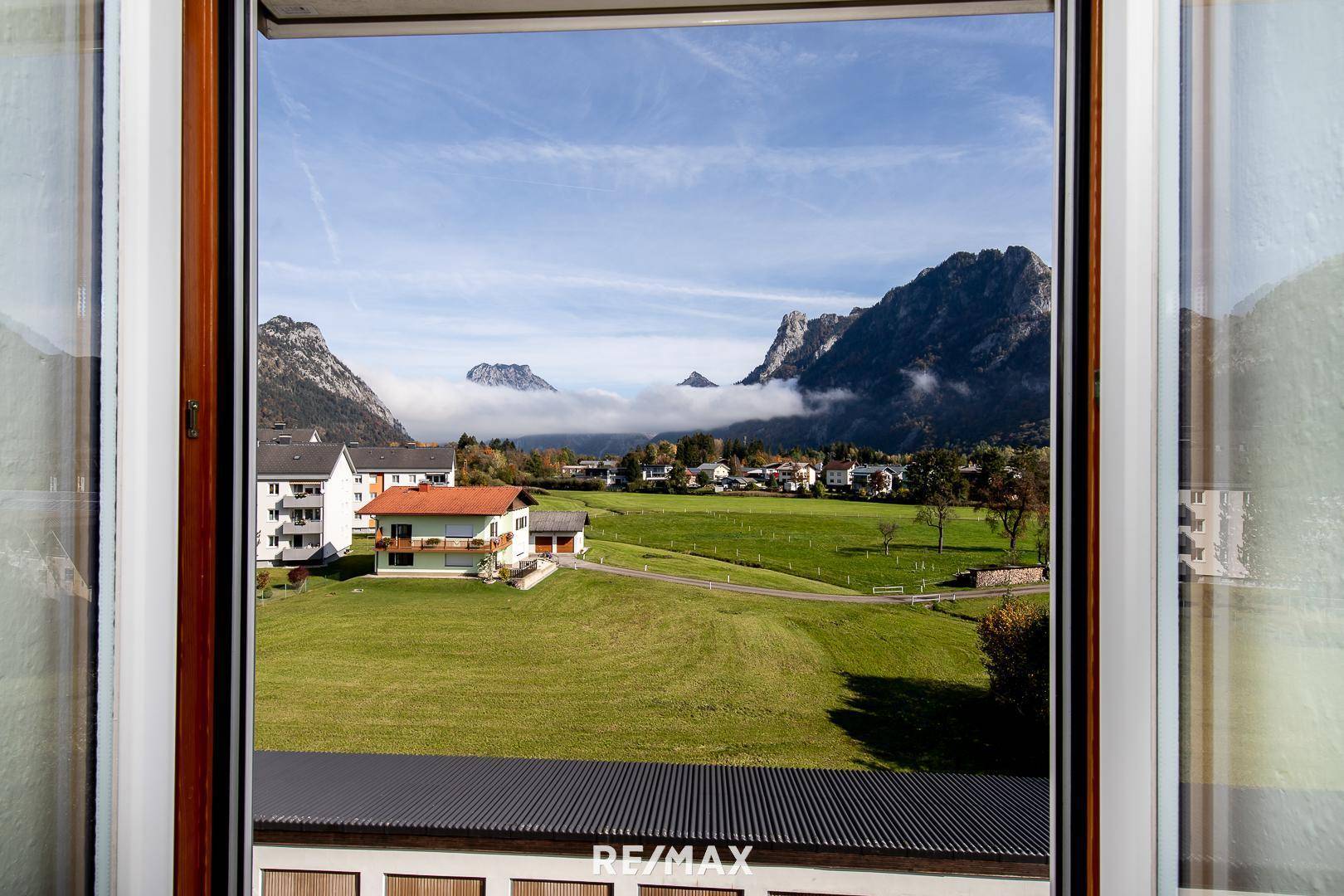 Ausblick in Richtung Traunstein