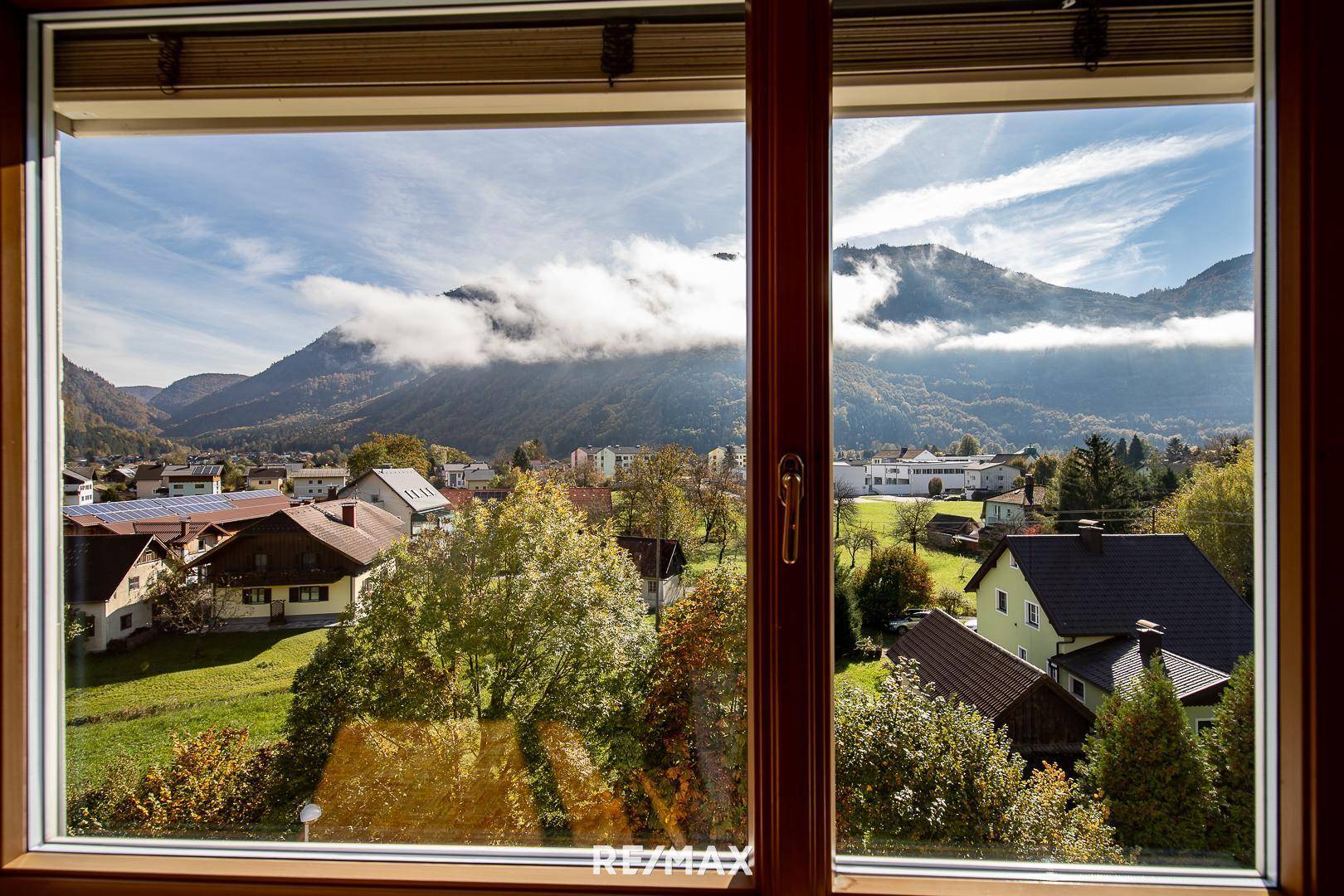 Ausblick vom Hauptschlafzimmer