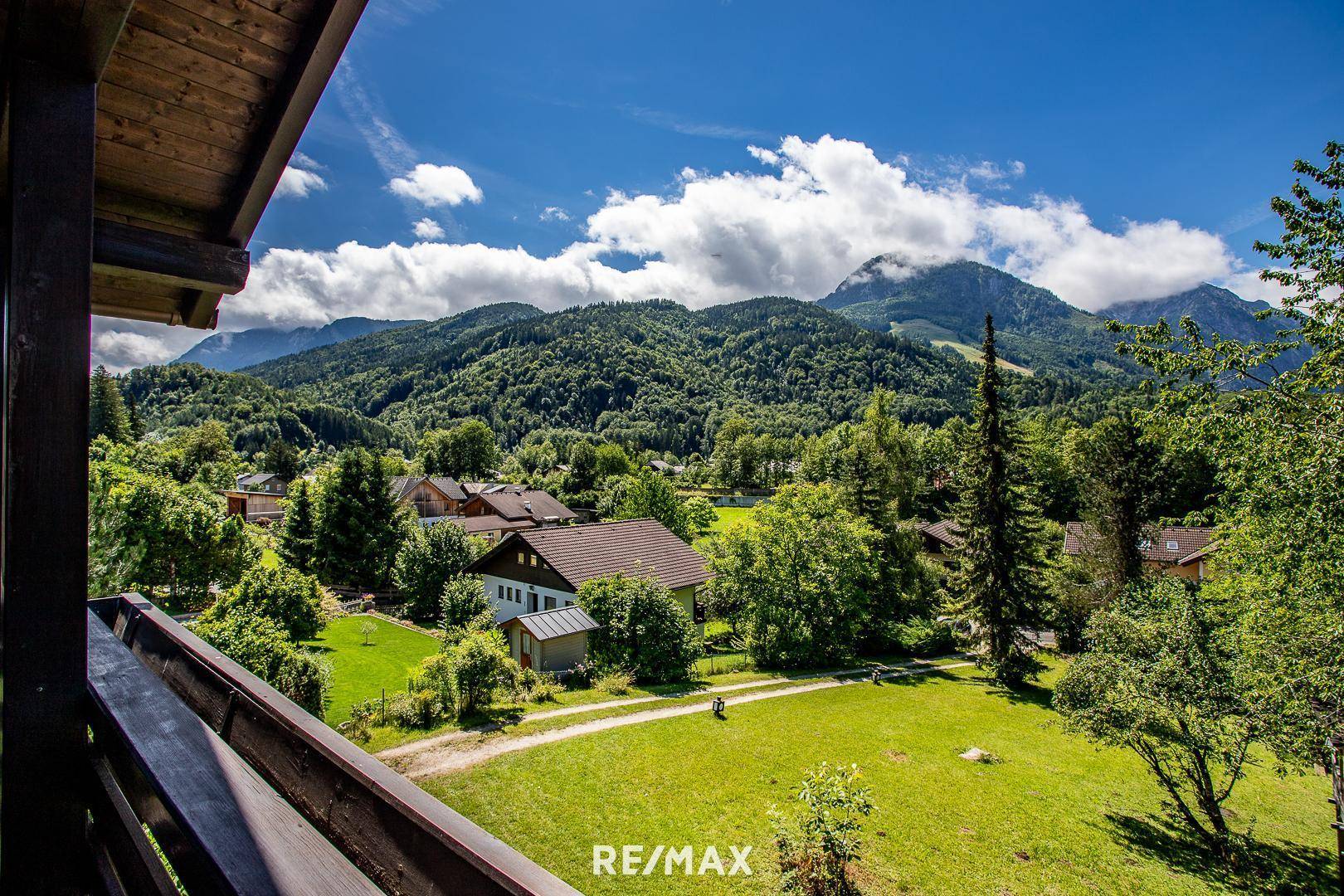 Ausblick Balkon