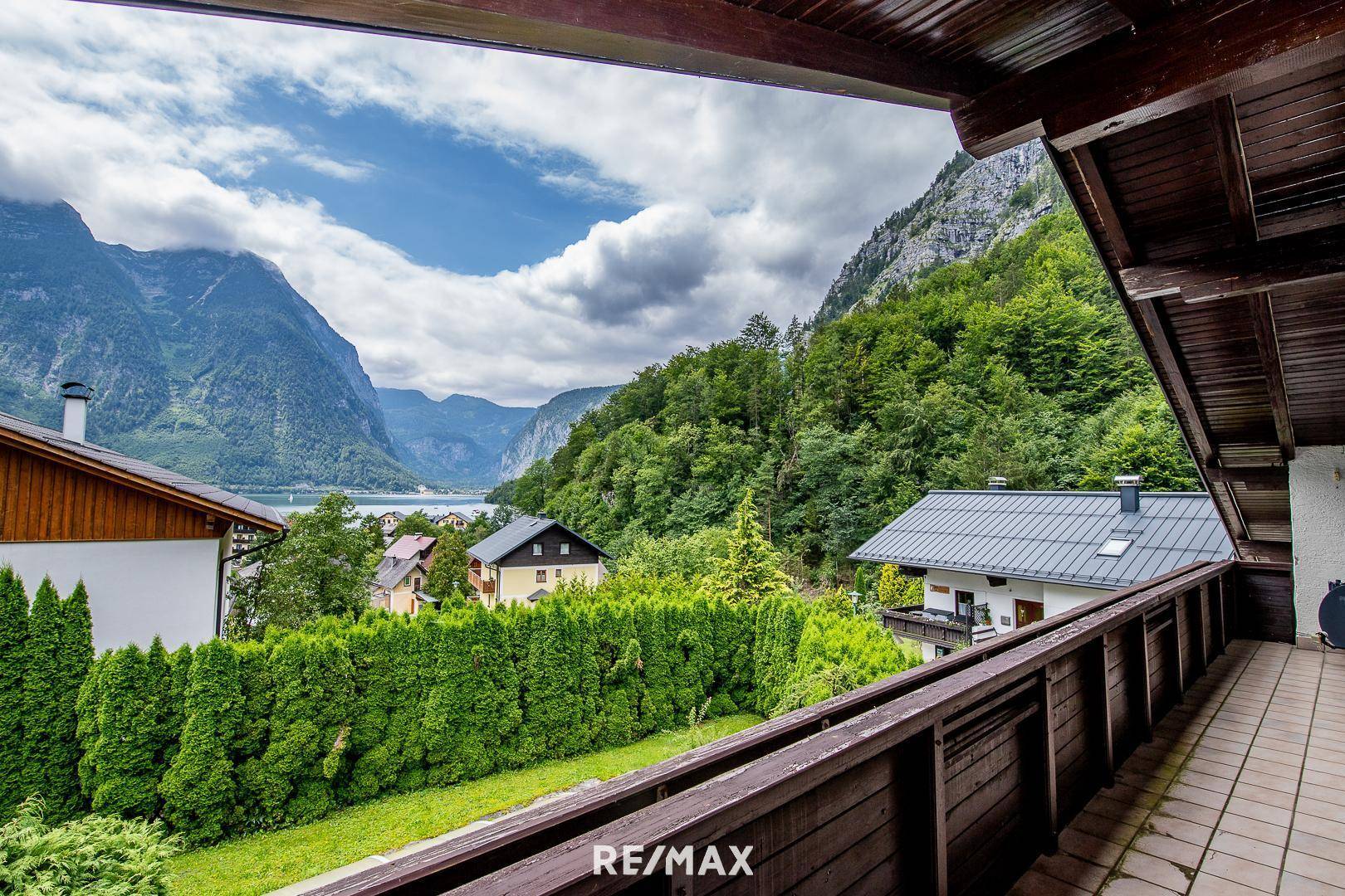 Balkon mit Seeblick Obergeschoss