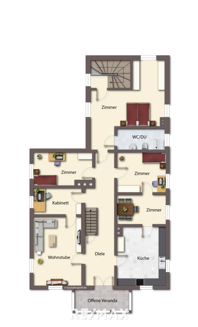 Grundriss_OG als schematische Darstellung_möbliert