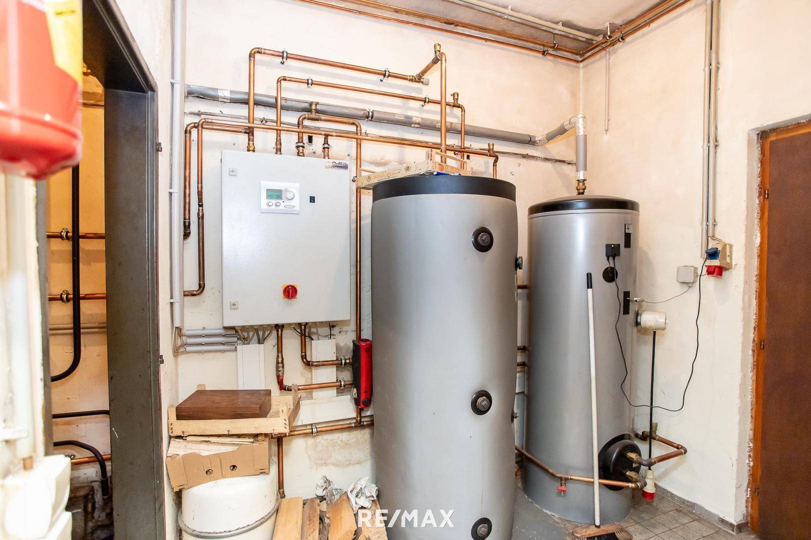 Technikraum Luftwärmepumpe