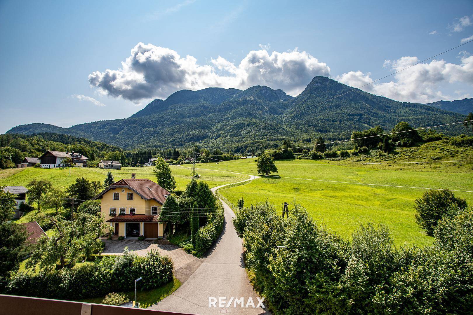 Ausblick auf den Bad Ischler Hausberg