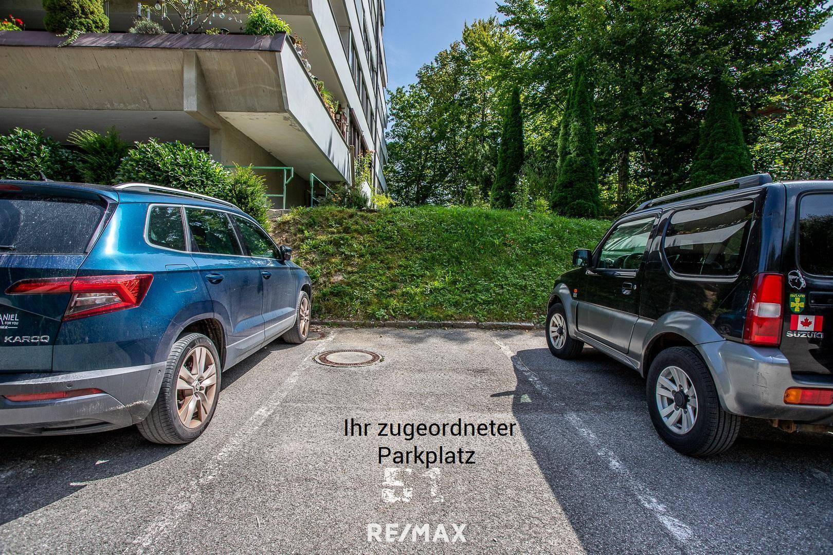 Ihr zugeordneter Parkplatz