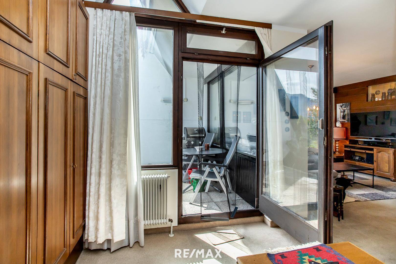 Ausgang auf die eigene Terrasse