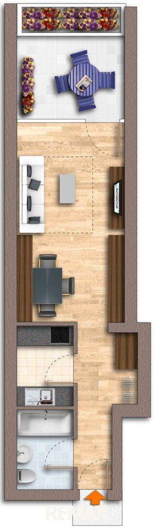 Grundriss als schematische Darstellung