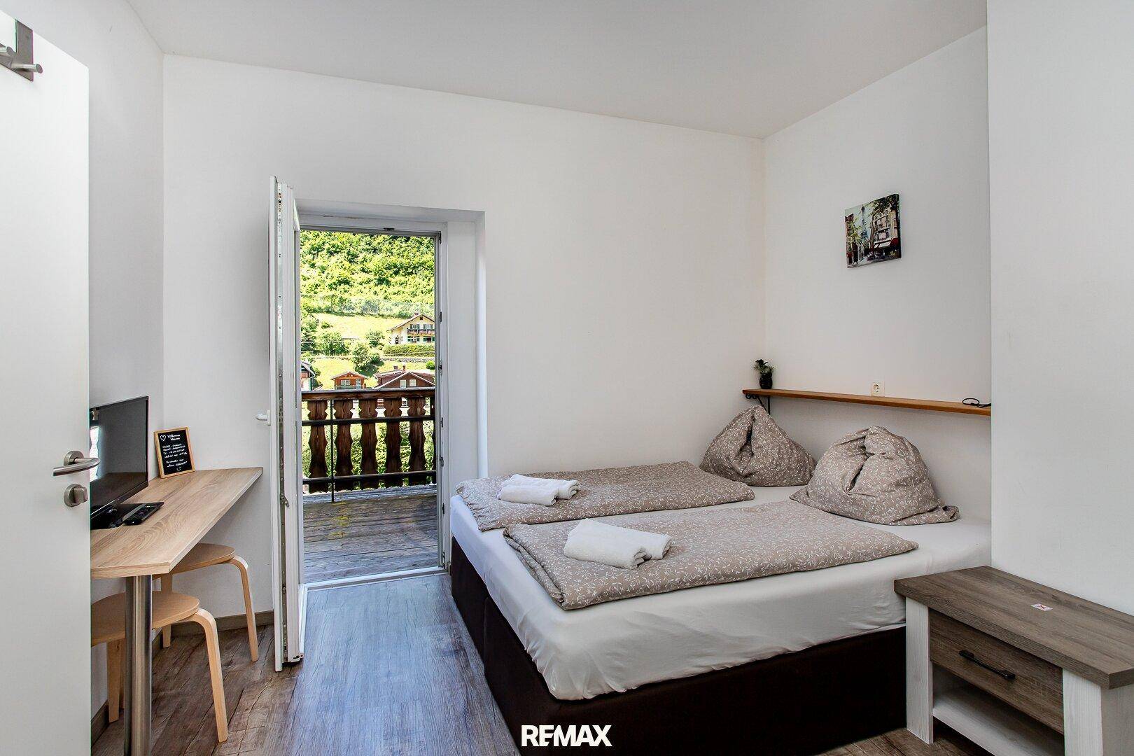 Doppelzimmer mit Balkon