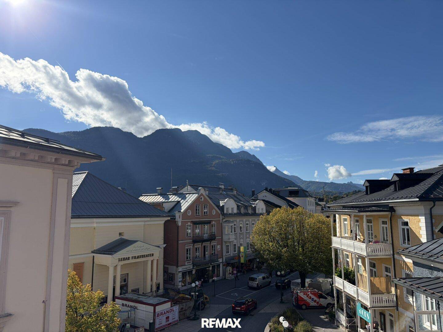 Ausblick vom Balkon