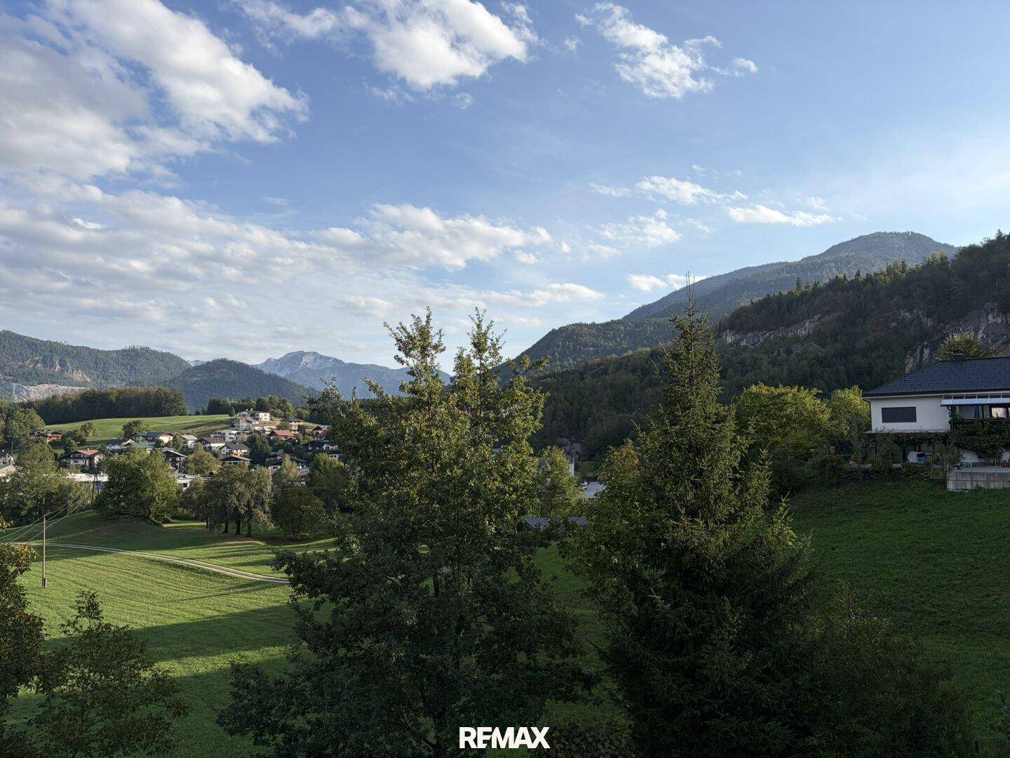 Aussicht vom Balkon