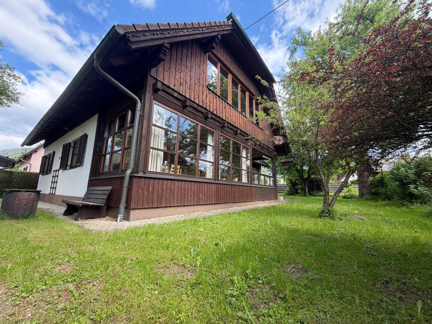 Wohnhaus in Admont in herrlich ruhiger Lage mit stilvollem Wintergarten und Carport! - Ansicht 4