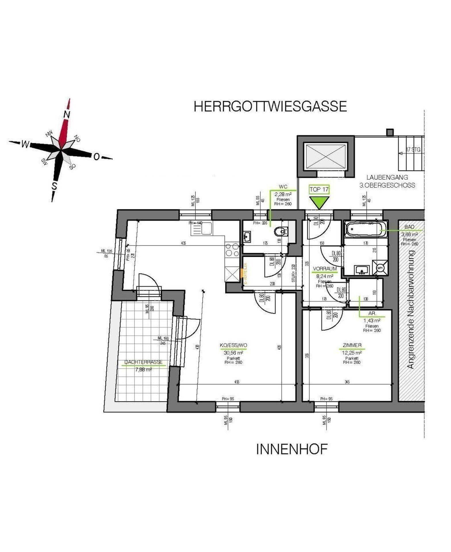 Herrgottwiesgasse 162b_3.OG_Top17_Plan.web