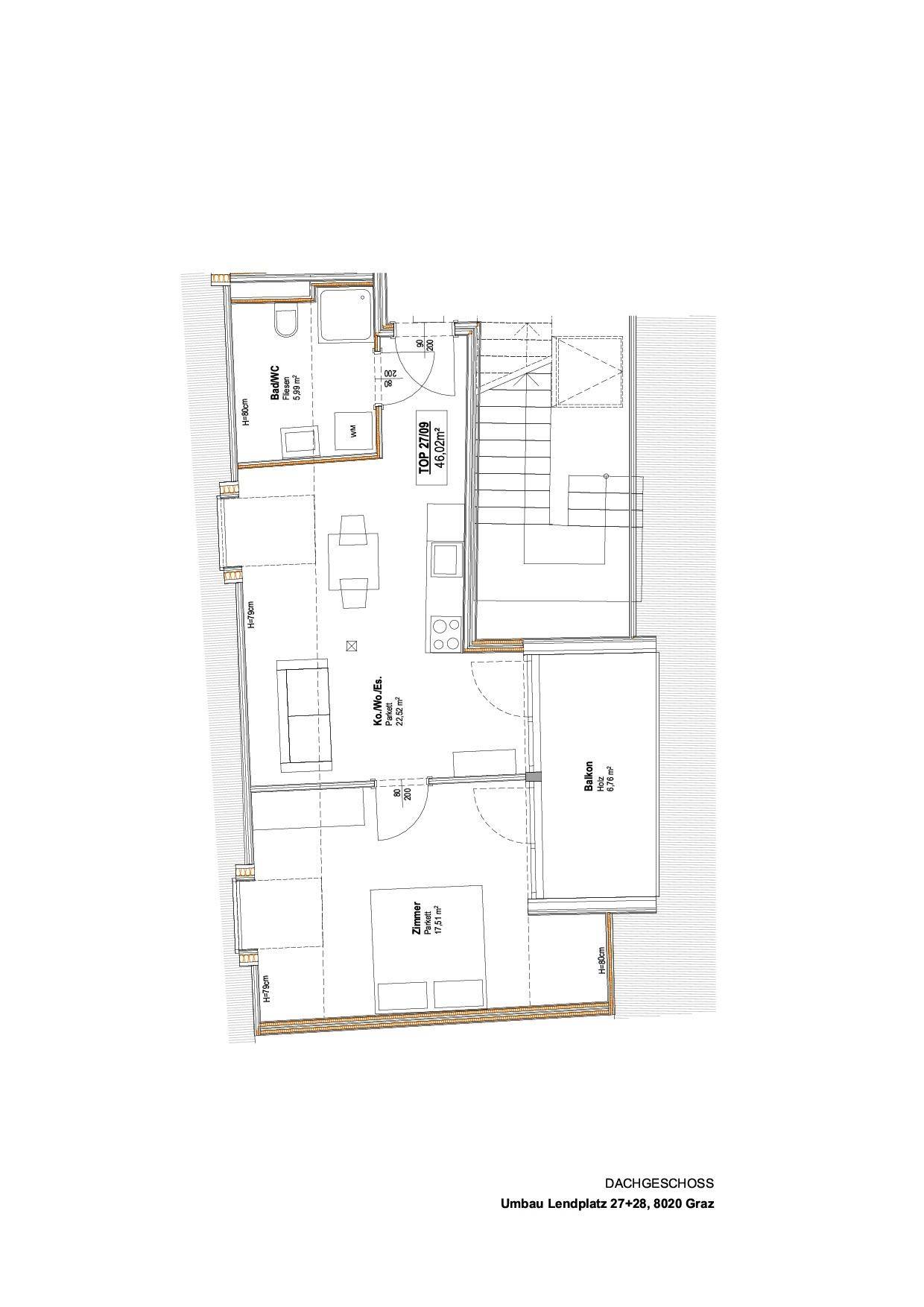 Neues Wohnprojekt in Lend! Dachgeschosswohnung mit Balkon und Klimaanlage – Provisionsfrei! – pohled 2