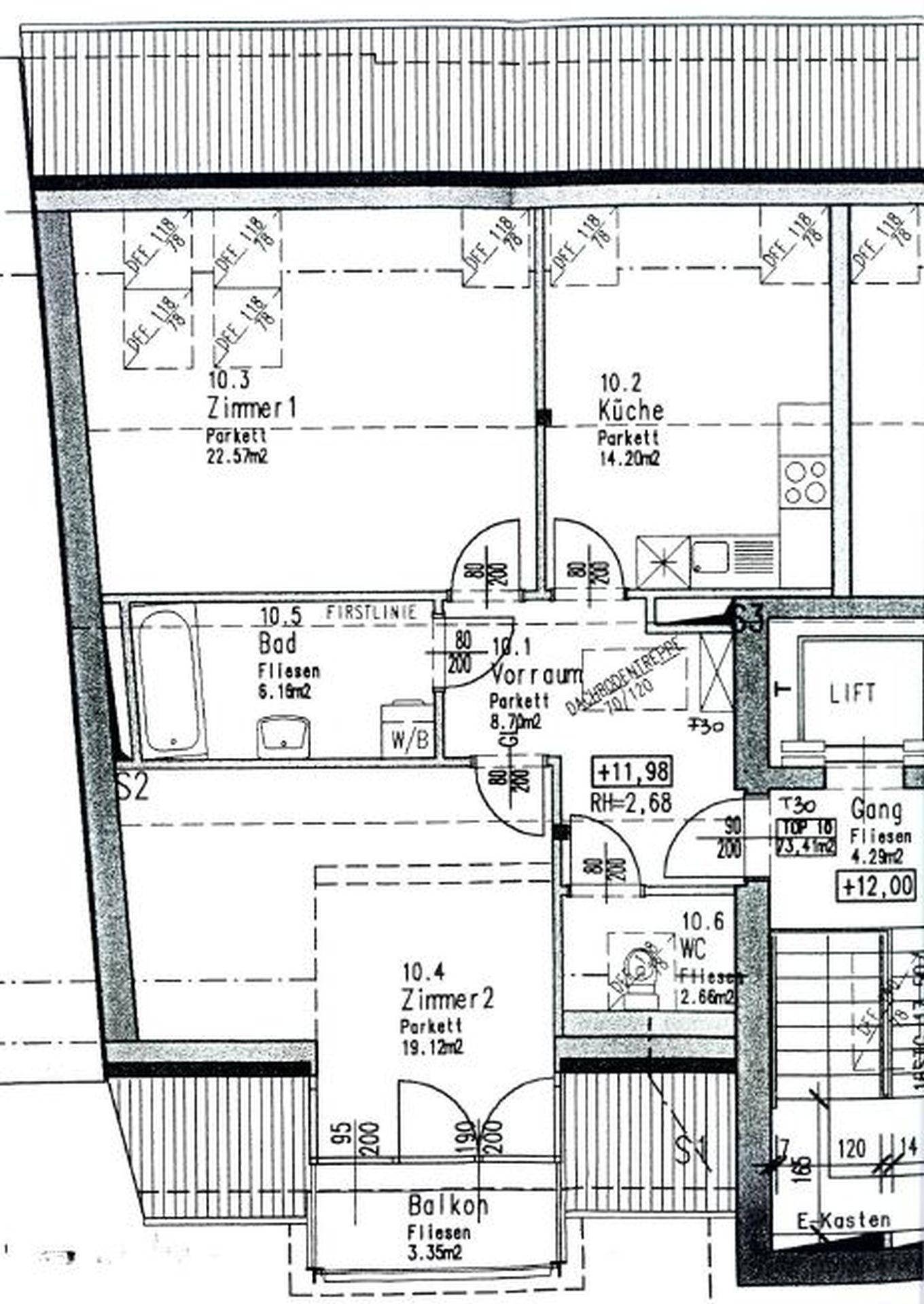 2-Zimmer-Erstbezug nach Sanierung mit Balkon - Provisionsfrei! - Ansicht 2