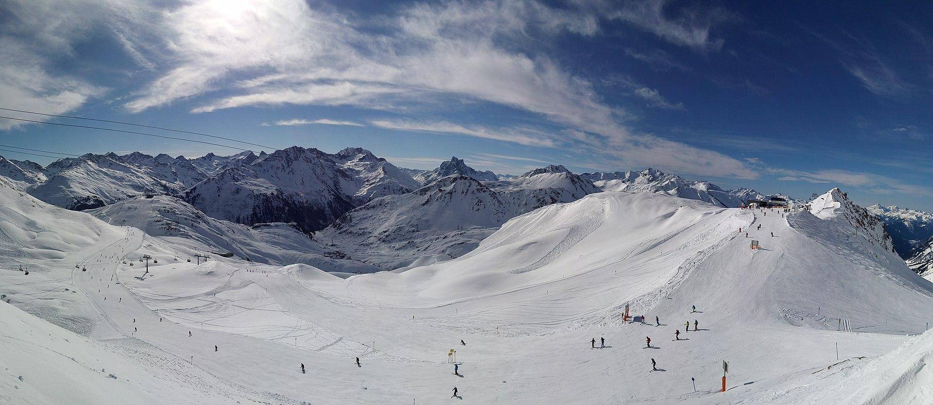 Panorama Skidestination St. Anton