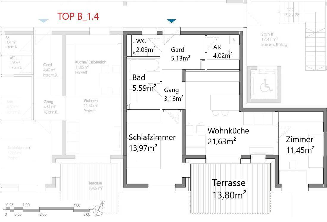 Grundriss B 1.4