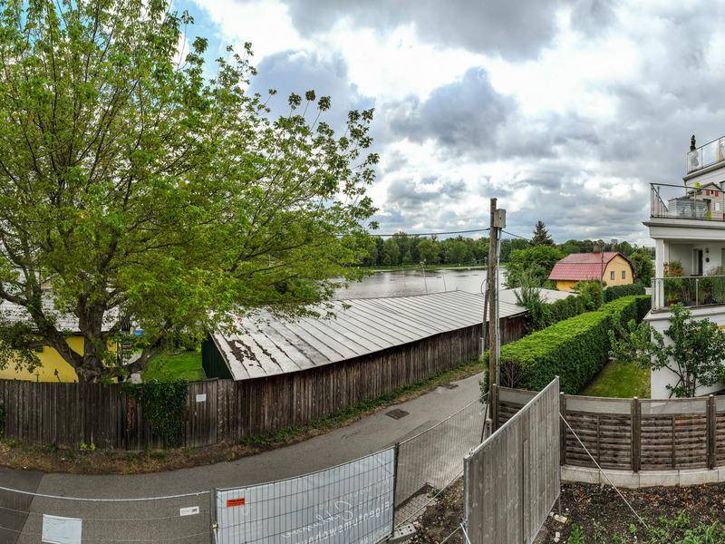 Spätere Aussicht von der Terrasse