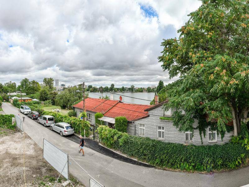 Spätere Aussicht von der Terrasse