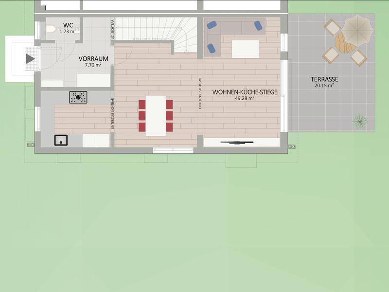 Das beste aus Natur und Stadt. Modernes Doppelhaus, voll unterkellert für vollendetes Wohnglück – pohled 2