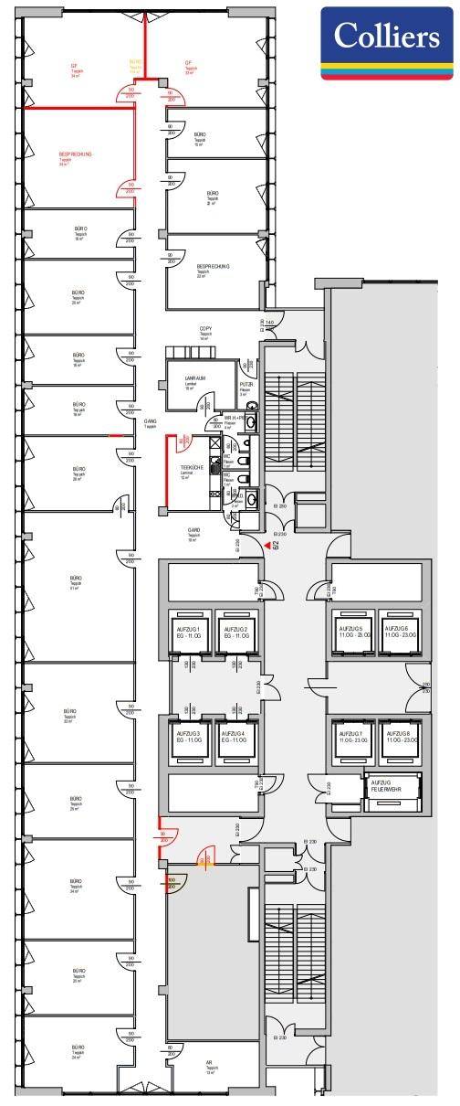 6.OG Grundrissplan