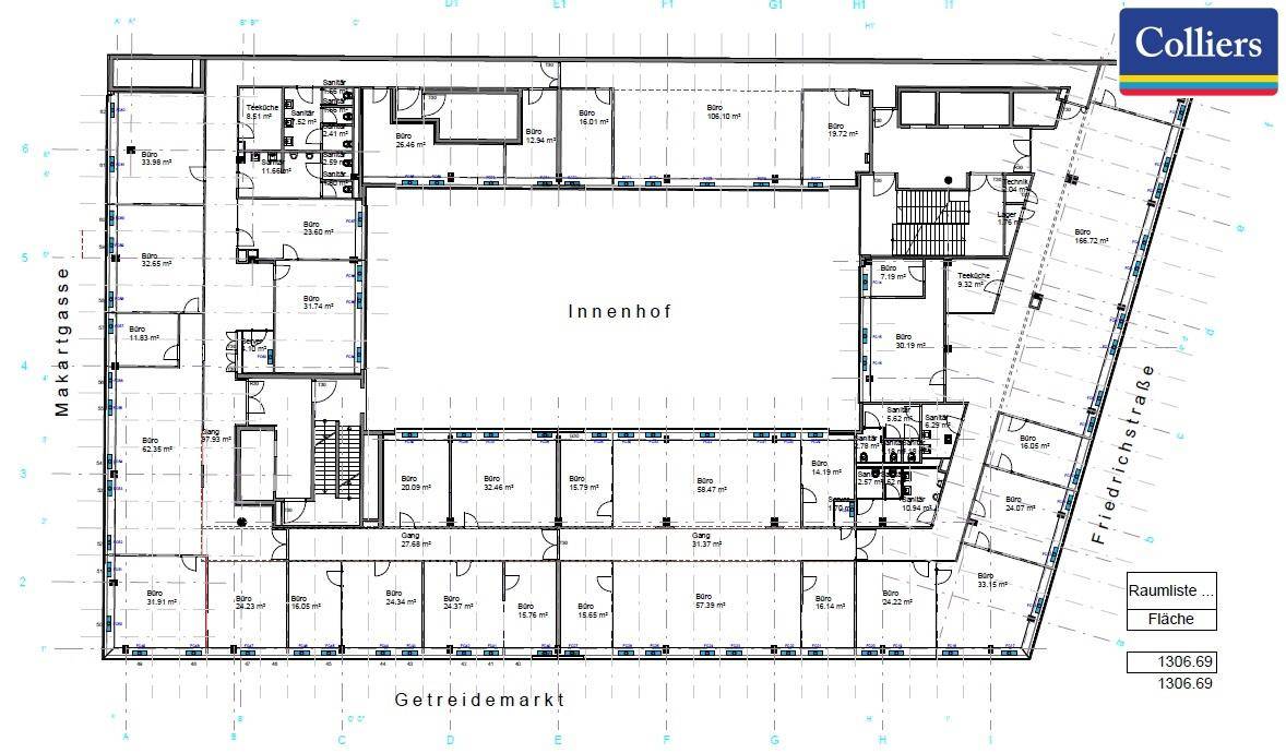 Grundrissplan 3.OG