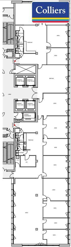 Grundrissplan 8.OG