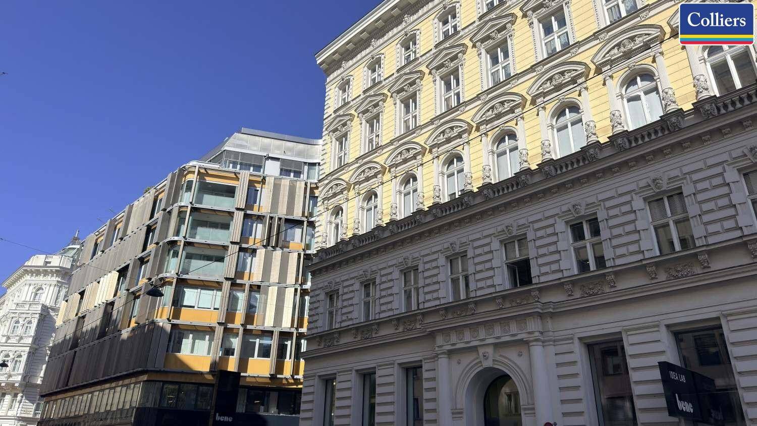 Büro im Herzen Wiens: ca.410m² im 2. Stock, U2/U4 in Gehdistanz - Ansicht 2