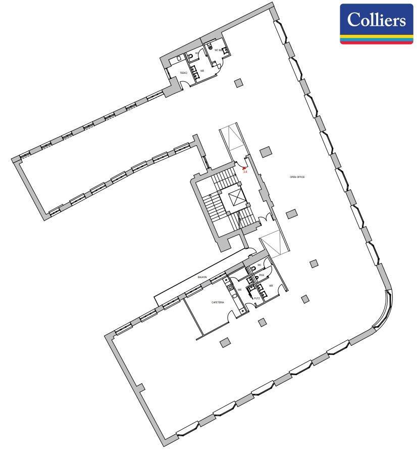 Grundrissplan ohne