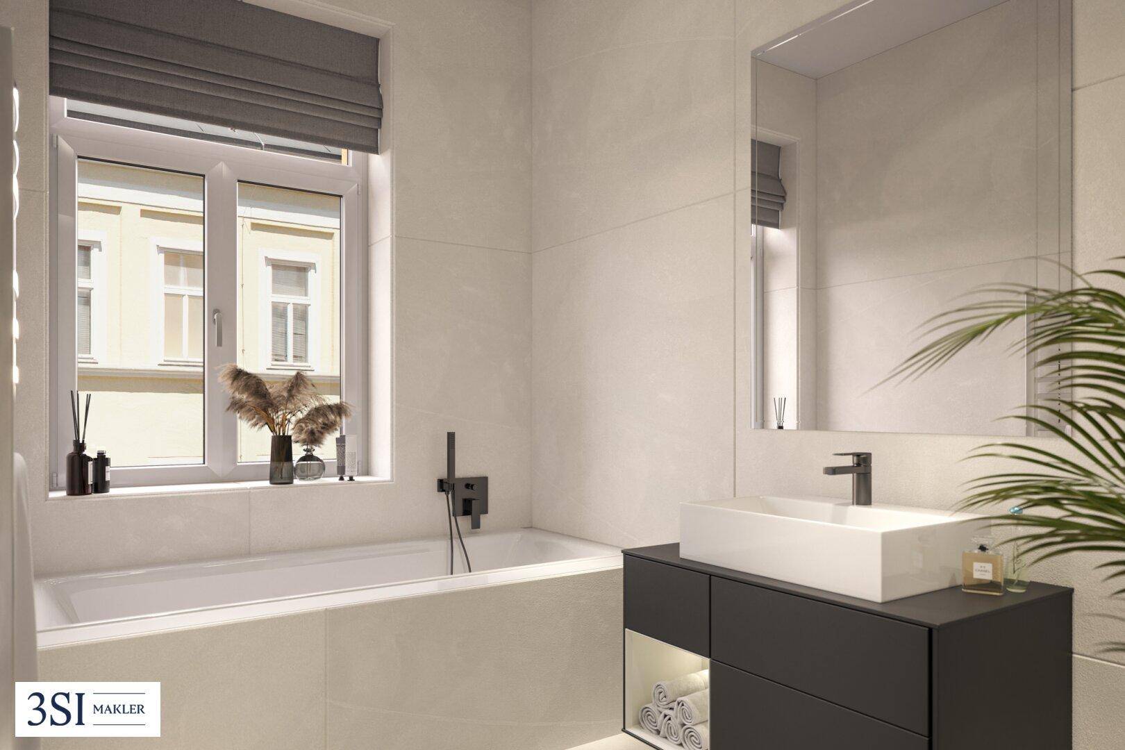 Badezimmer mit Top-Ausstattung in 1030 Wien