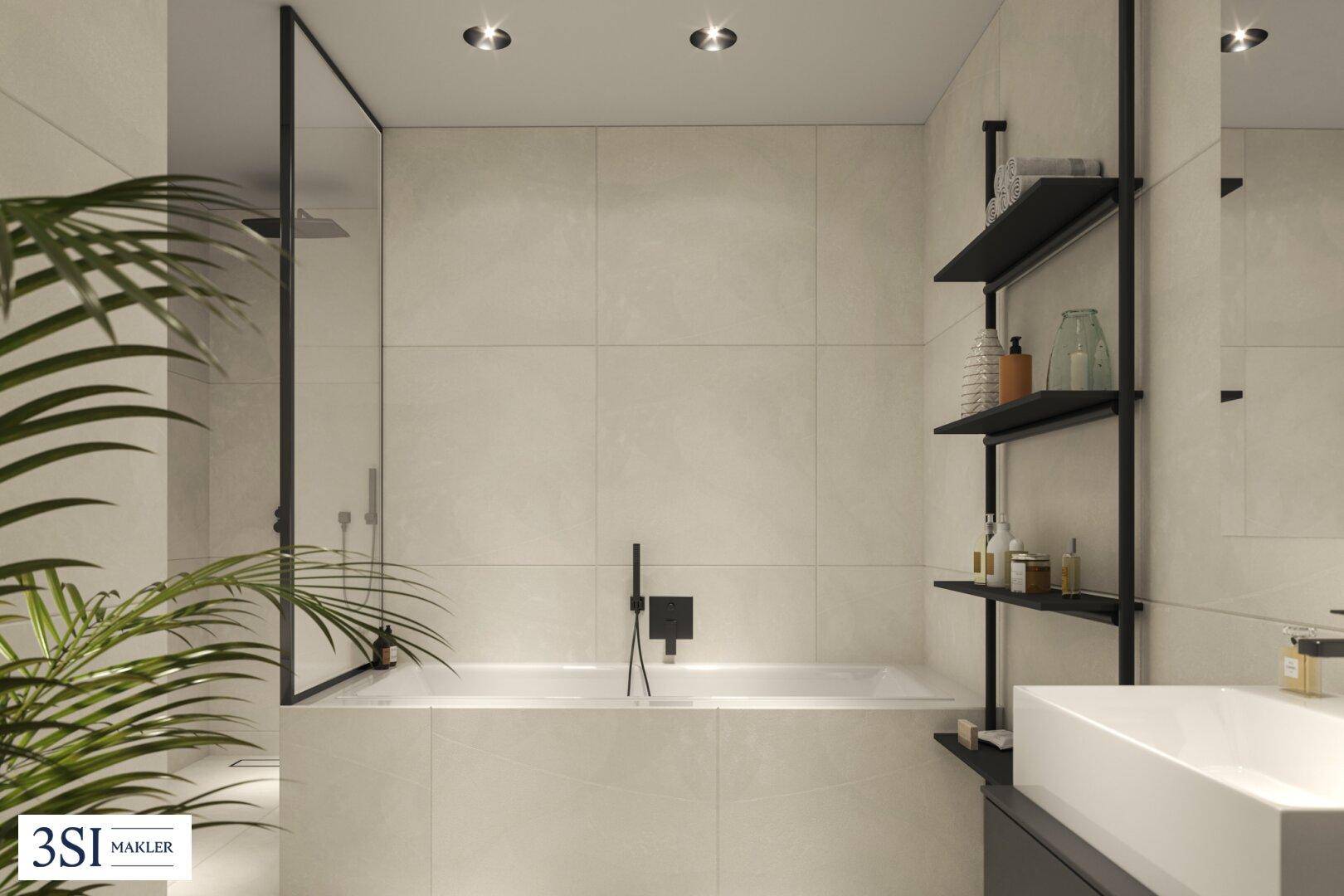 Badezimmer mit Markensanitär-Ausstattung im Projekt The Heritage