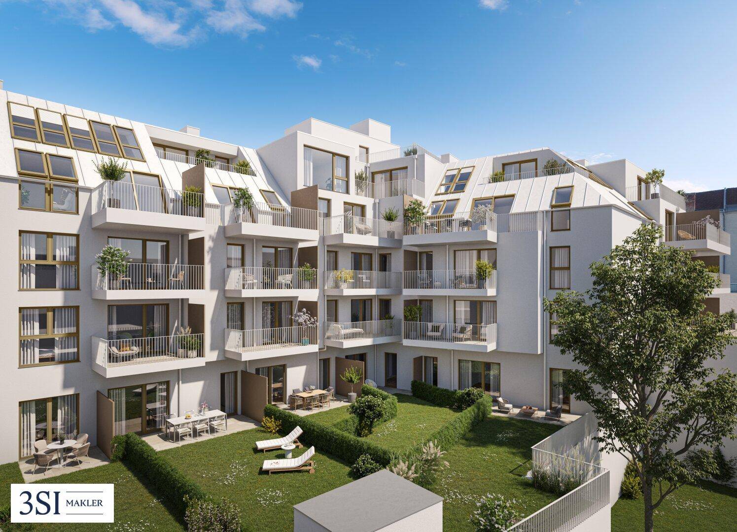 The Temptation: Ruhige Dachgeschoßwohnung mit tollen Freiflächen - Ansicht 3