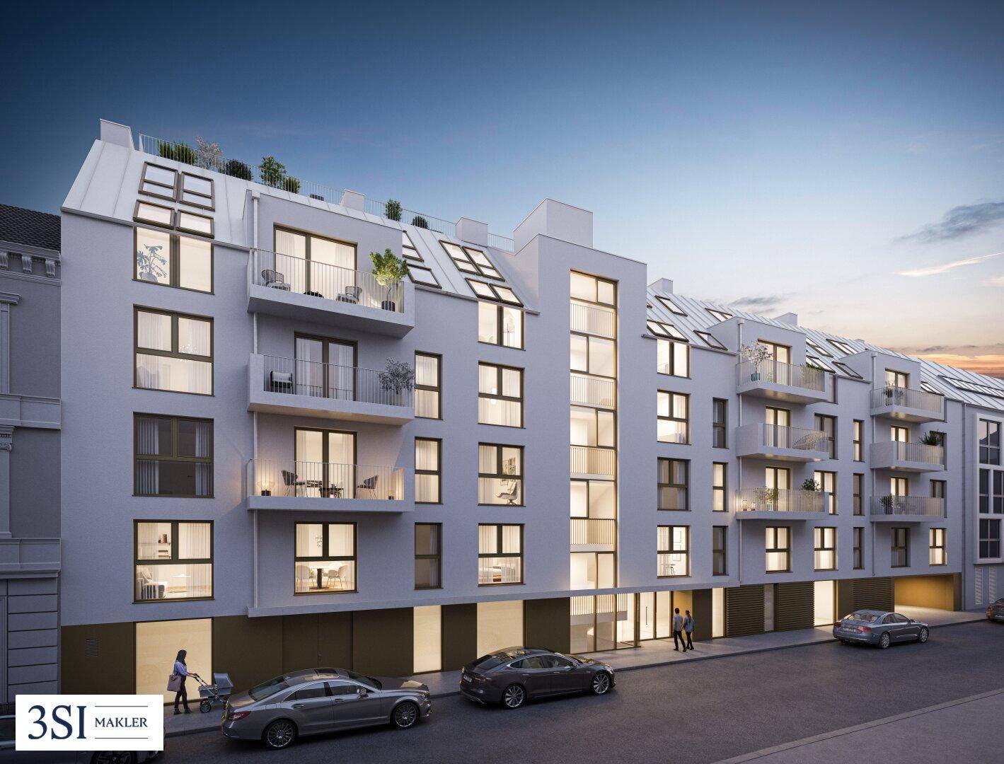 The Temptation: Ruhige Dachgeschoßwohnung mit tollen Freiflächen - Ansicht 4